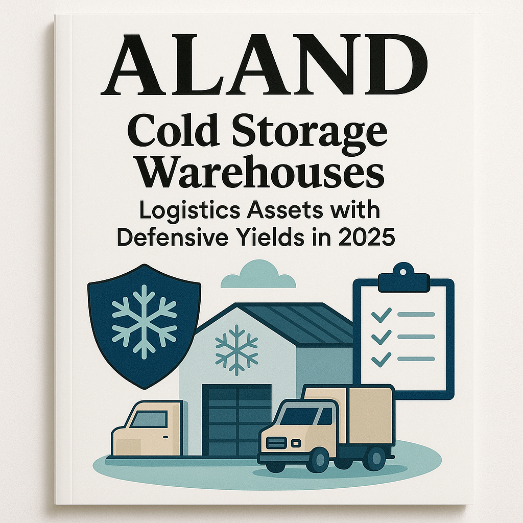 ALAND Magazine – Cold Storage Warehouses Cover